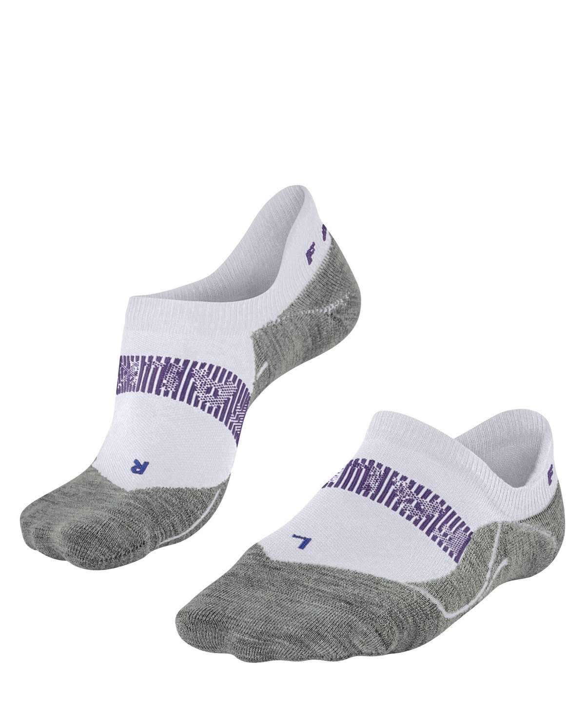 Dámské Sports Socks Falke RU4 Endurance Cool Invisible Running Invisibles Bílé | 2916EQIWK