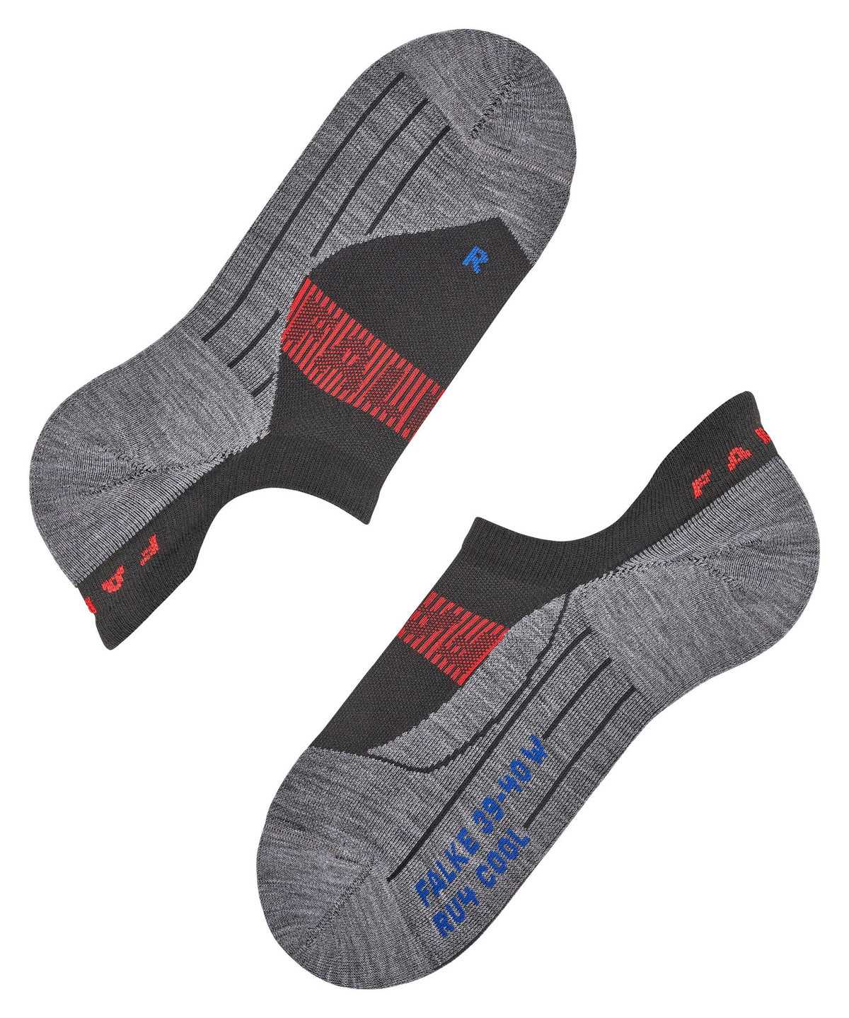 Dámské Sports Socks Falke RU4 Endurance Cool Invisible Running Invisibles Černé | 5372MBPQU