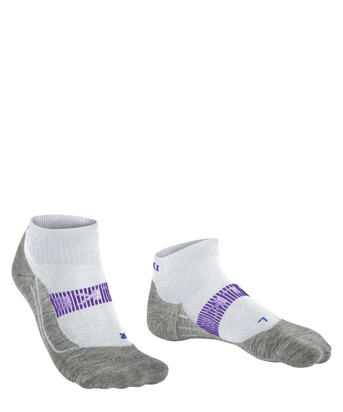 Dámské Sports Socks Falke RU4 Endurance Cool Short Running Short sock Bílé | 9327ESIUX