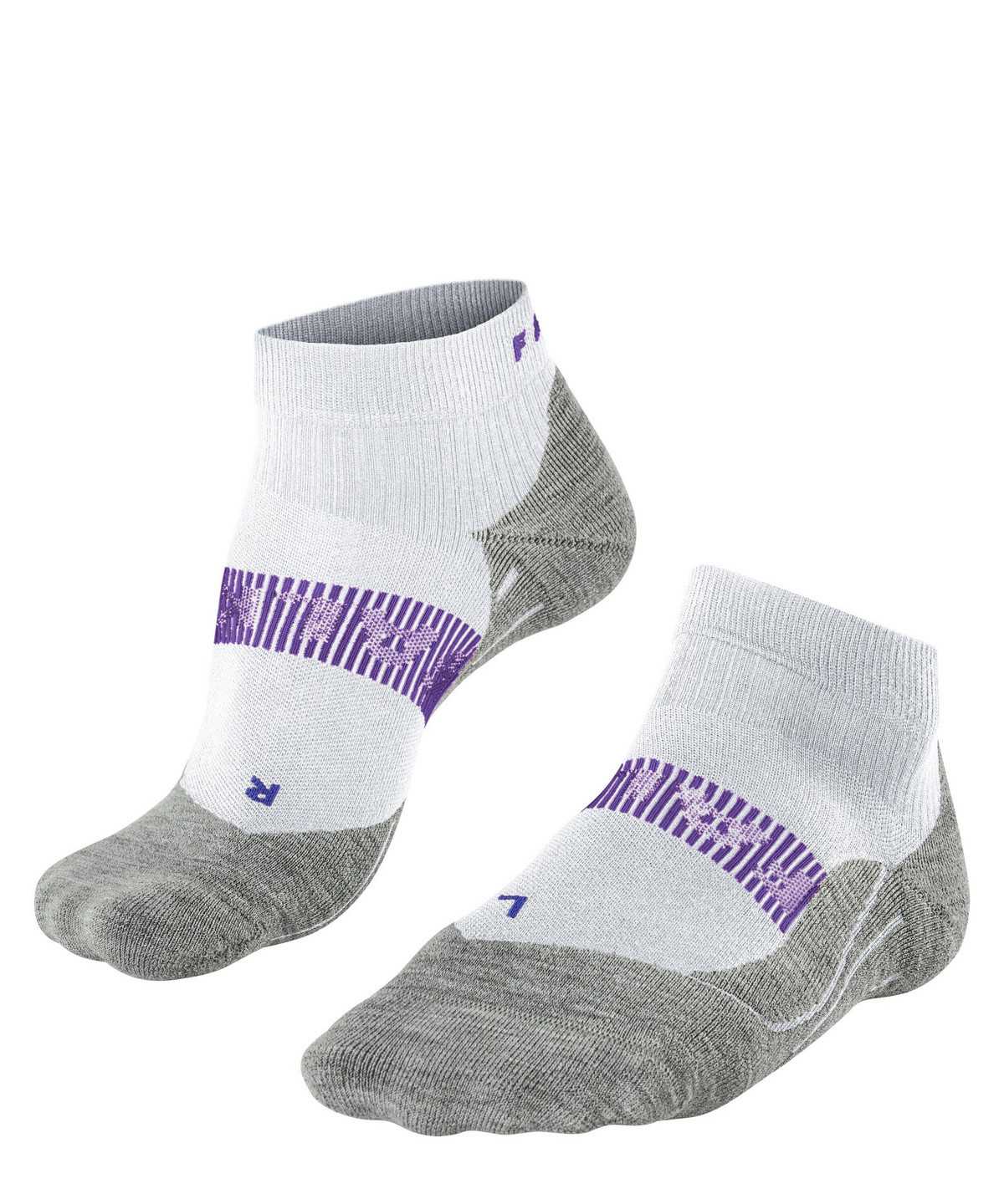 Dámské Sports Socks Falke RU4 Endurance Cool Short Running Short sock Bílé | 9327ESIUX