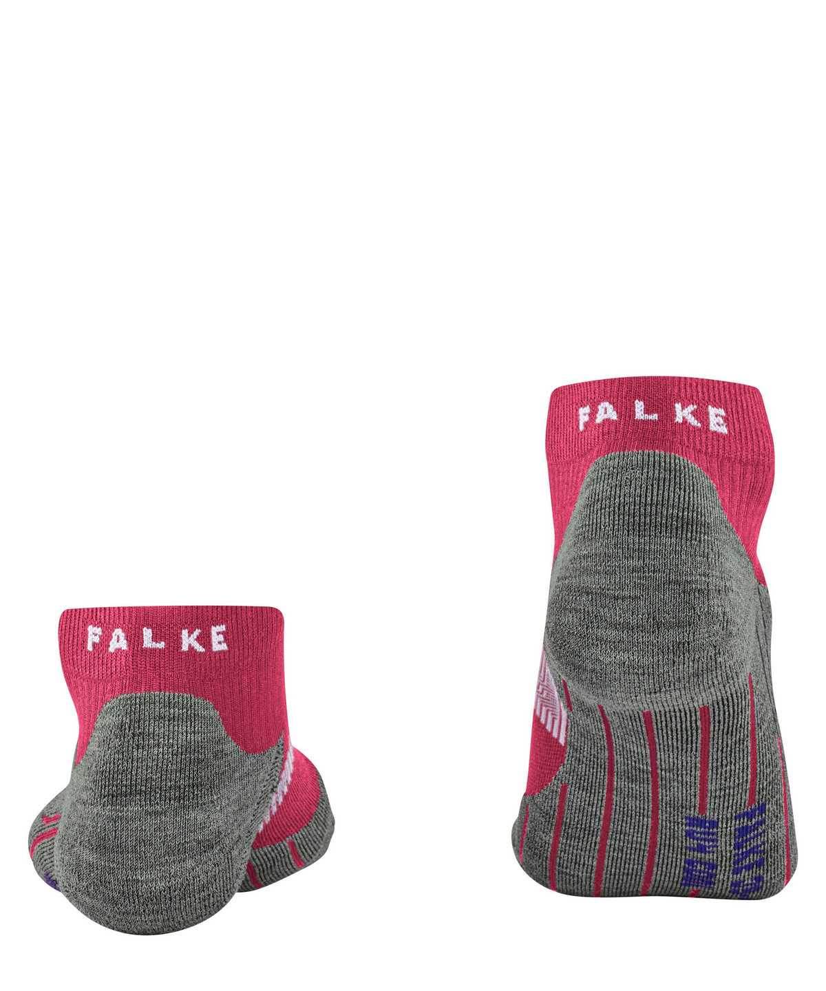 Dámské Sports Socks Falke RU4 Endurance Cool Short Running Short sock Červené | 4896UFIGD