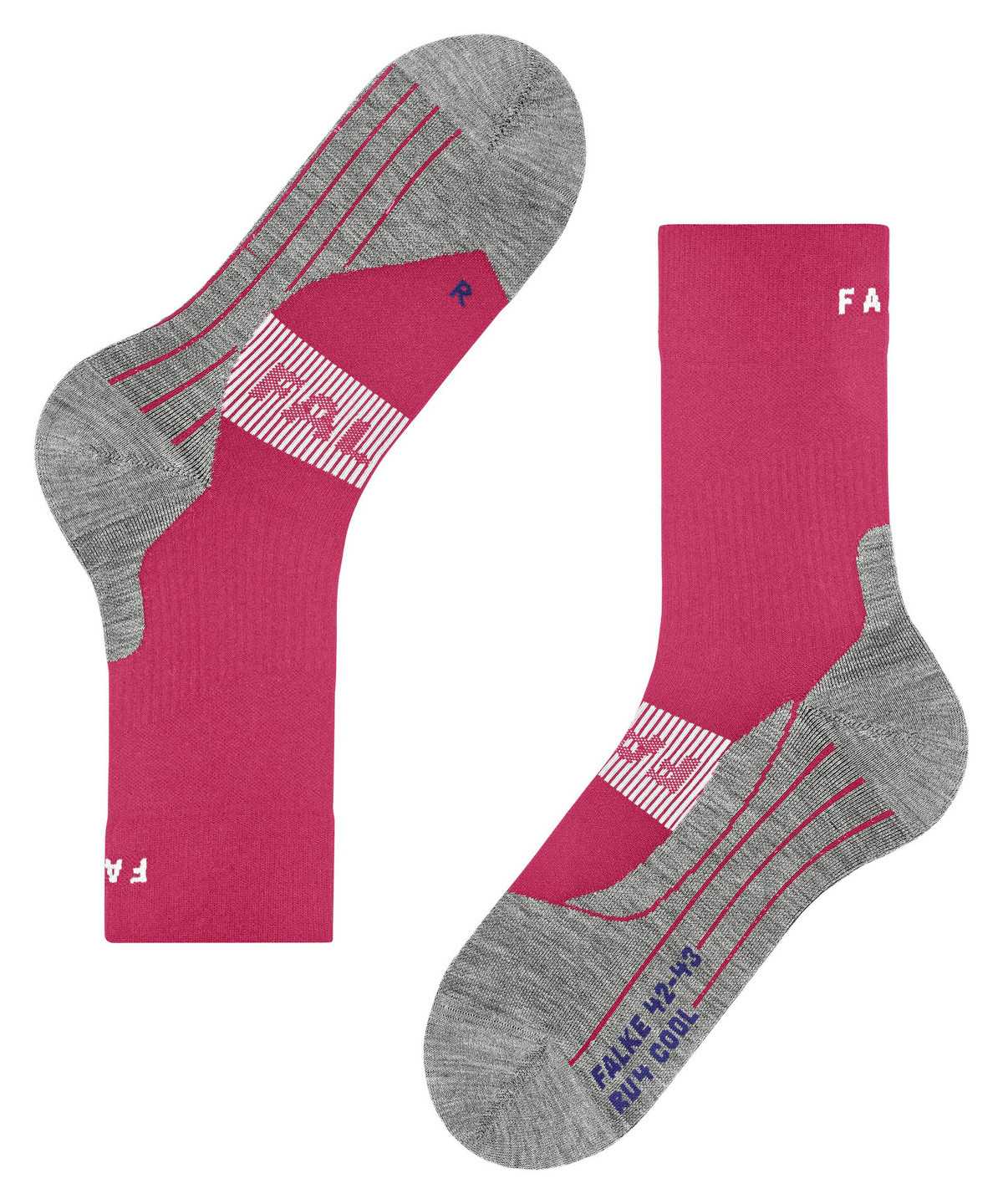 Dámské Sports Socks Falke RU4 Endurance Cool Running Socks Červené | 1083SHEDN