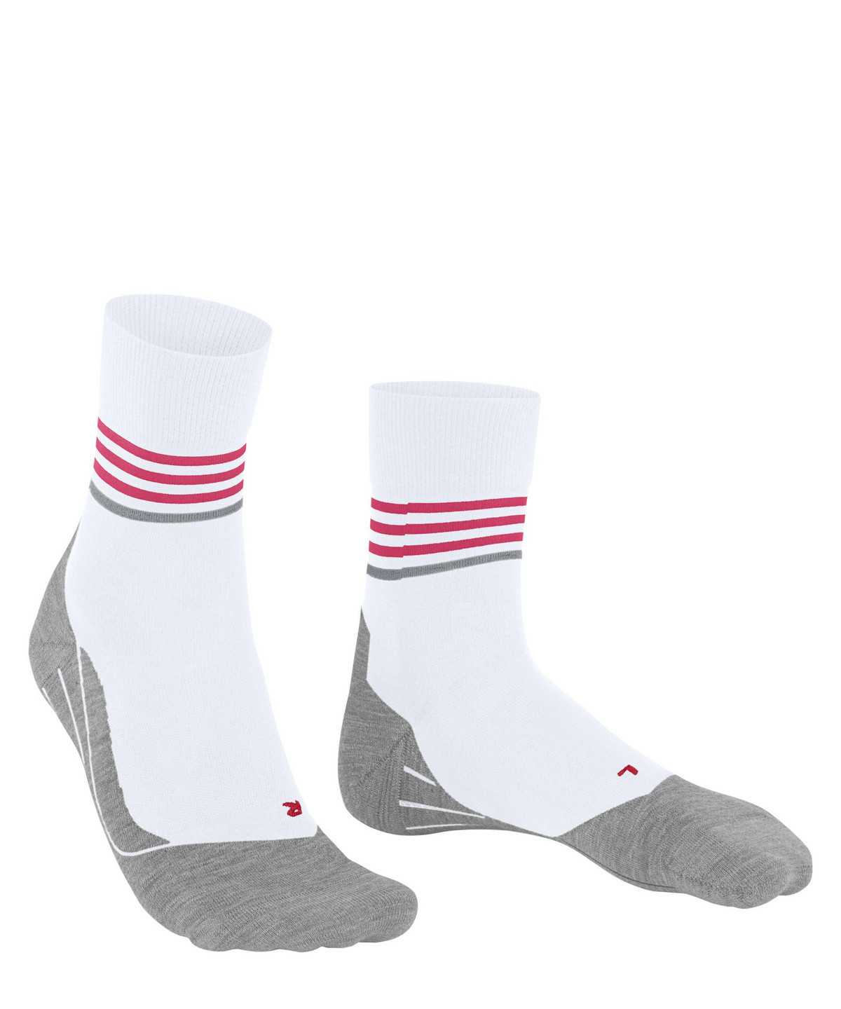 Dámské Sports Socks Falke RU4 Endurance Reflect Running Socks Bílé | 1032FQYEA