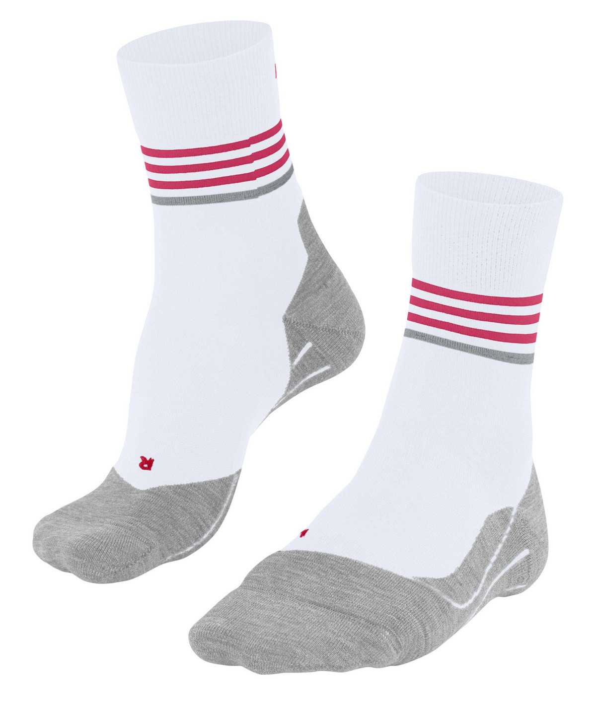 Dámské Sports Socks Falke RU4 Endurance Reflect Running Socks Bílé | 1032FQYEA