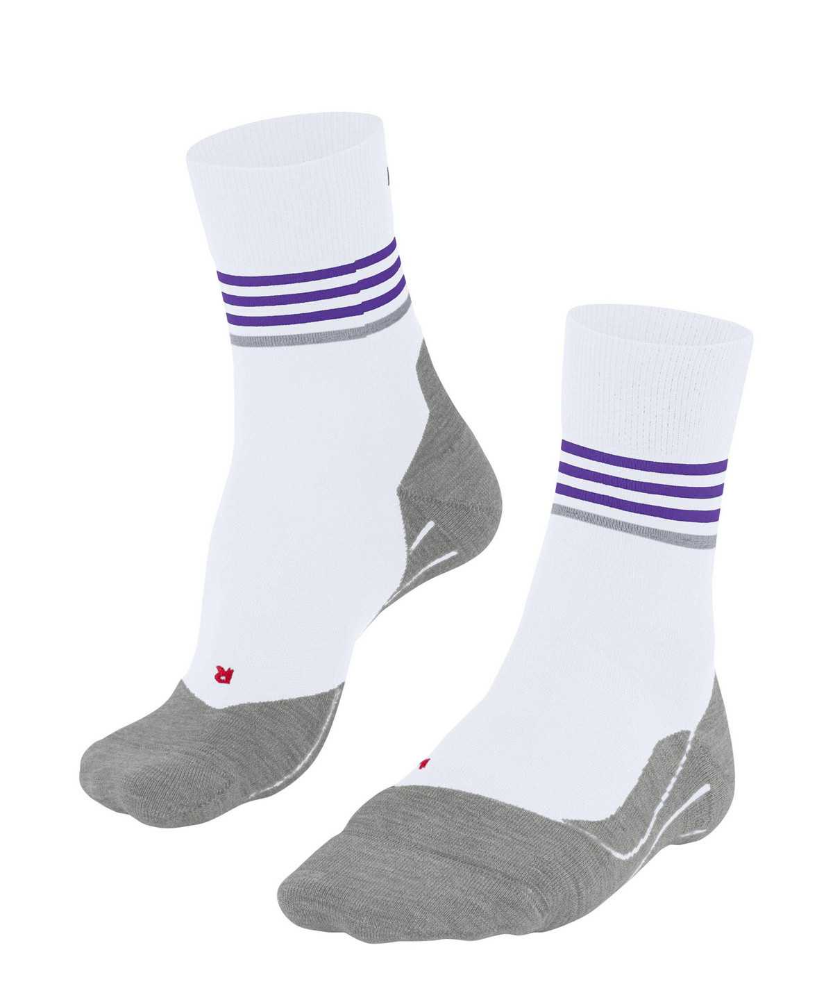 Dámské Sports Socks Falke RU4 Endurance Reflect Running Socks Bílé | 6230KTMLZ