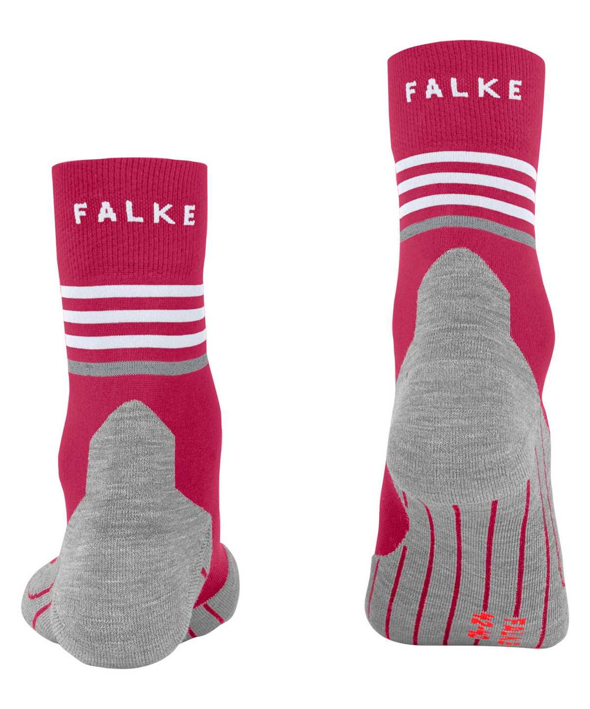 Dámské Sports Socks Falke RU4 Endurance Reflect Running Socks Červené | 6423IWBJV