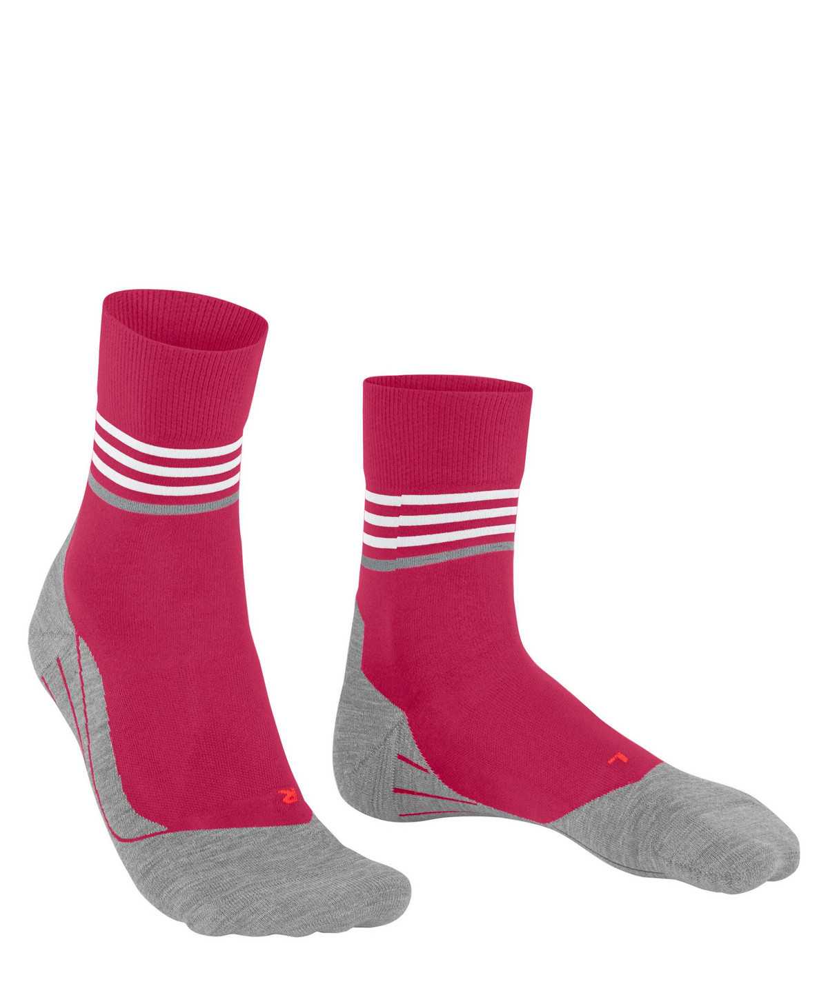 Dámské Sports Socks Falke RU4 Endurance Reflect Running Socks Červené | 6423IWBJV