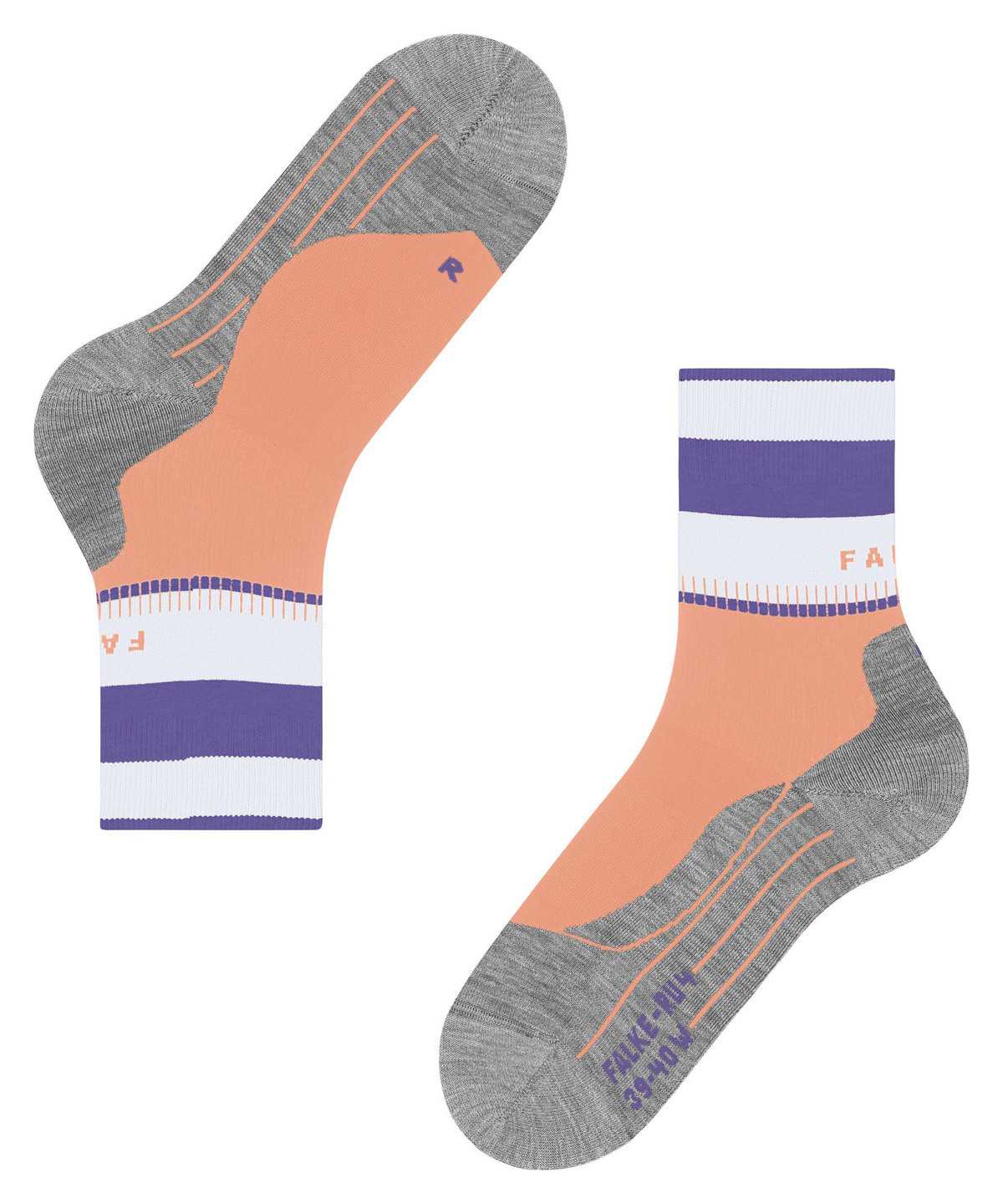 Dámské Sports Socks Falke RU4 Endurance Running Socks Červené | 3461SERFQ