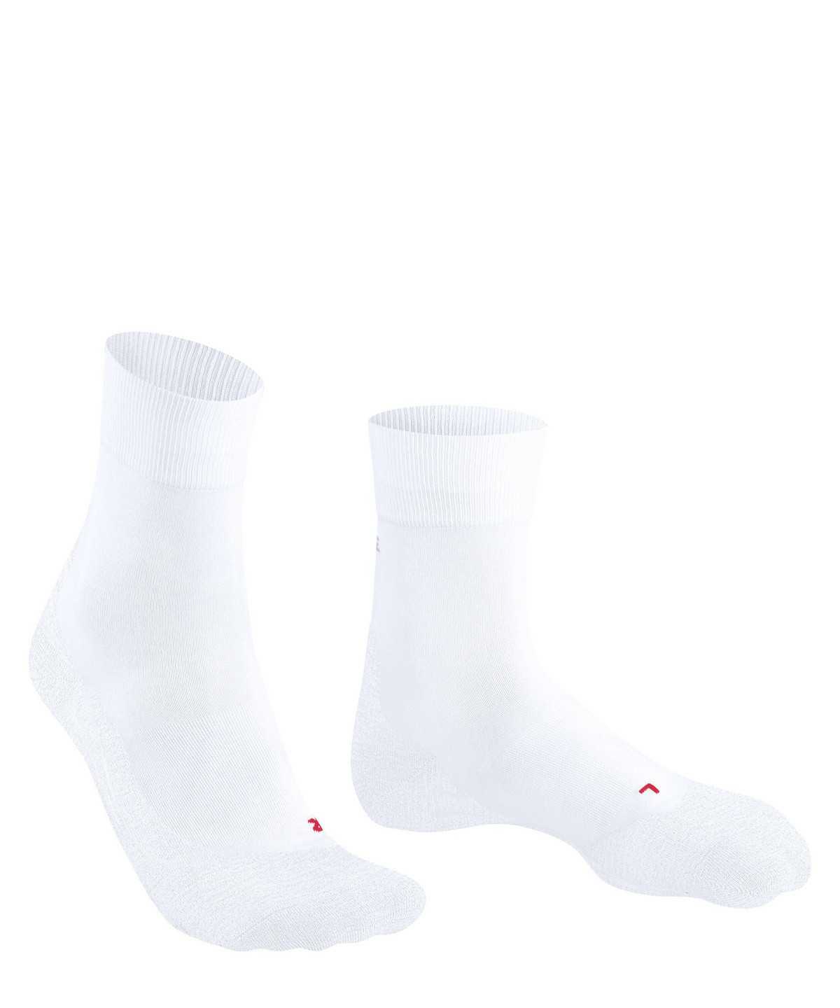 Dámské Sports Socks Falke RU4 Endurance Running Socks Bílé | 5067OEZLX