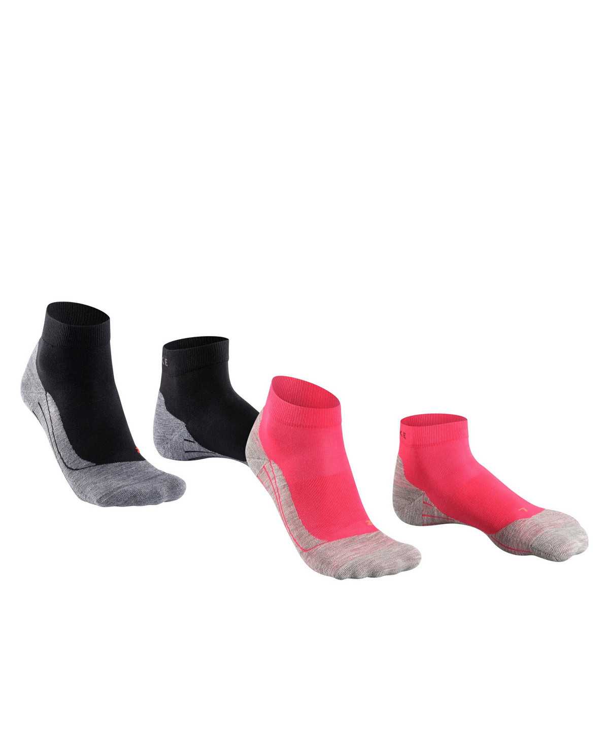 Dámské Sports Socks Falke RU4 Endurance Short 2-Pack Short sock Multicolored | 5142RLJDX