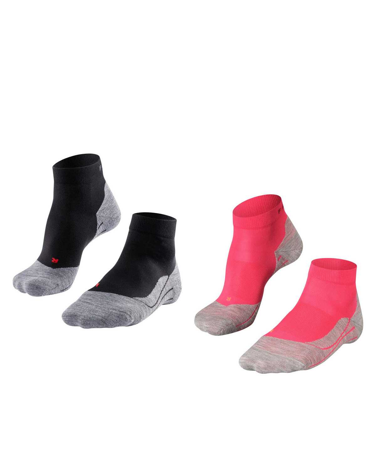 Dámské Sports Socks Falke RU4 Endurance Short 2-Pack Short sock Multicolored | 5142RLJDX