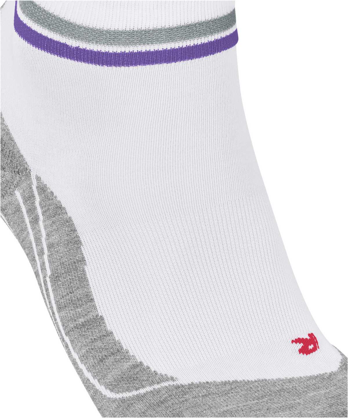 Dámské Sports Socks Falke RU4 Endurance Short Reflect Running Short sock Bílé | 7284PRDZQ