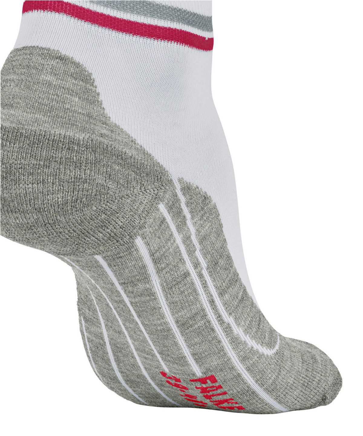 Dámské Sports Socks Falke RU4 Endurance Short Reflect Running Short sock Bílé | 1089YSFCI