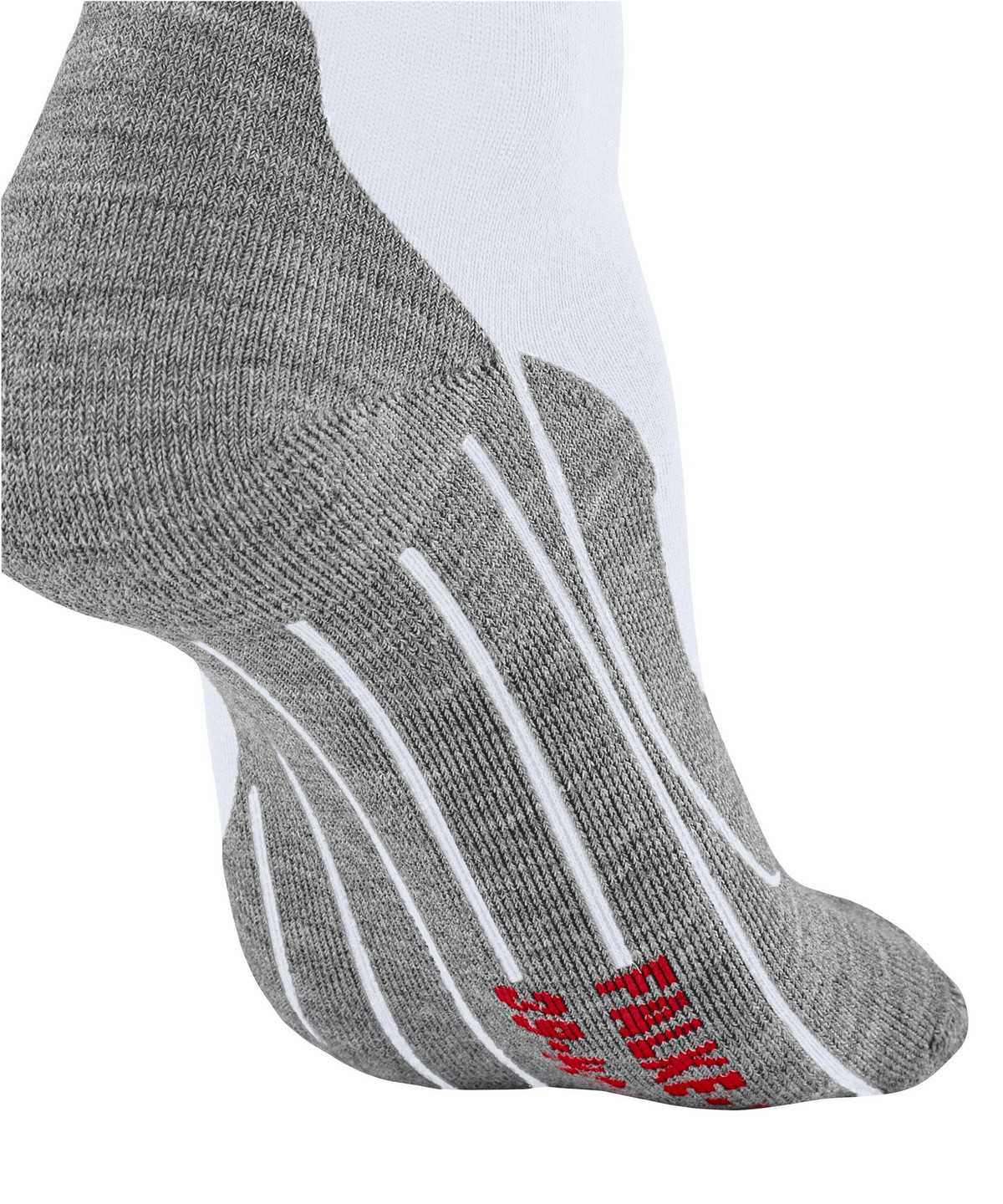 Dámské Sports Socks Falke RU4 Endurance Short Running Short sock Bílé | 8497YCFNT