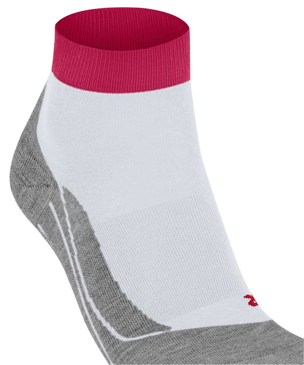 Dámské Sports Socks Falke RU4 Endurance Short Running Short sock Bílé | 8026ADNOB