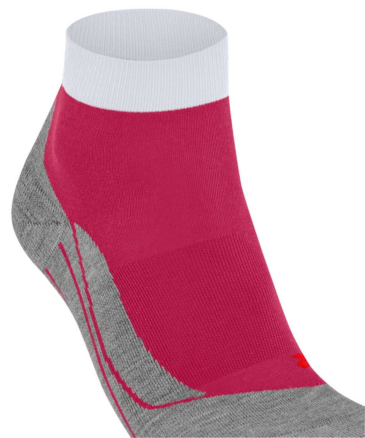 Dámské Sports Socks Falke RU4 Endurance Short Running Short sock Červené | 5318GBUZI