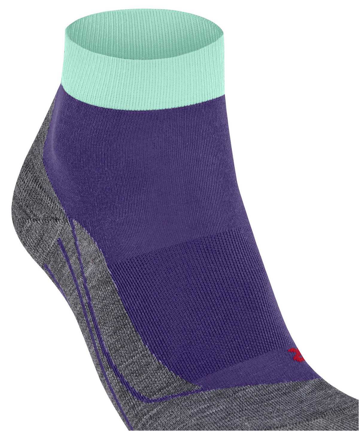 Dámské Sports Socks Falke RU4 Endurance Short Running Short sock Fialové | 2908YEHCR