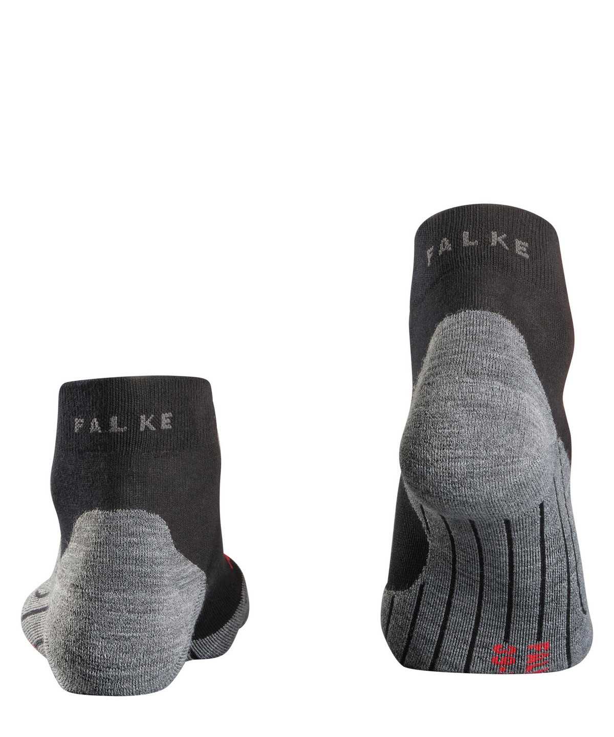 Dámské Sports Socks Falke RU4 Endurance Short Running Short sock Černé | 6387NUREG