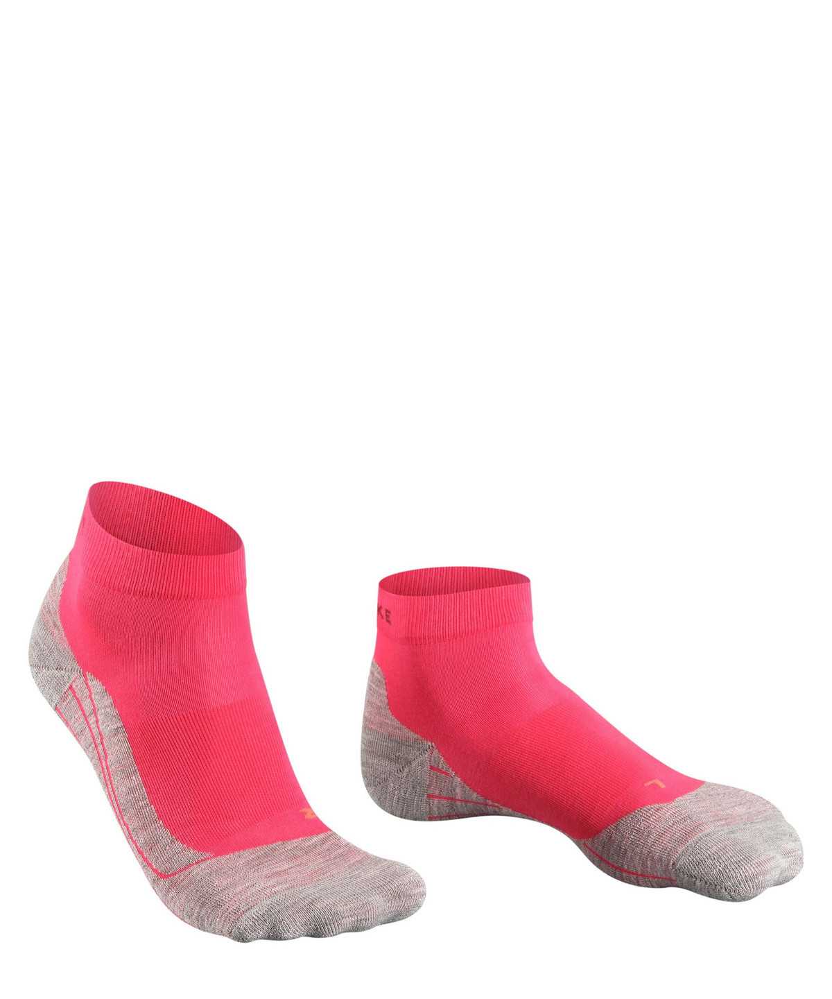 Dámské Sports Socks Falke RU4 Endurance Short Running Short sock Červené | 7185EDKRQ