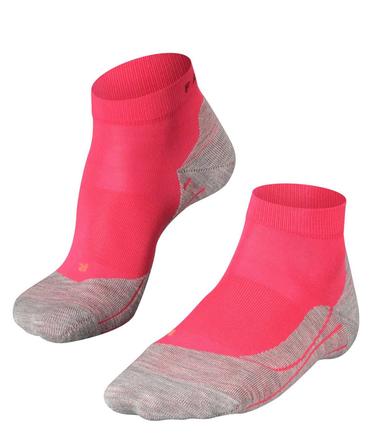 Dámské Sports Socks Falke RU4 Endurance Short Running Short sock Červené | 7185EDKRQ