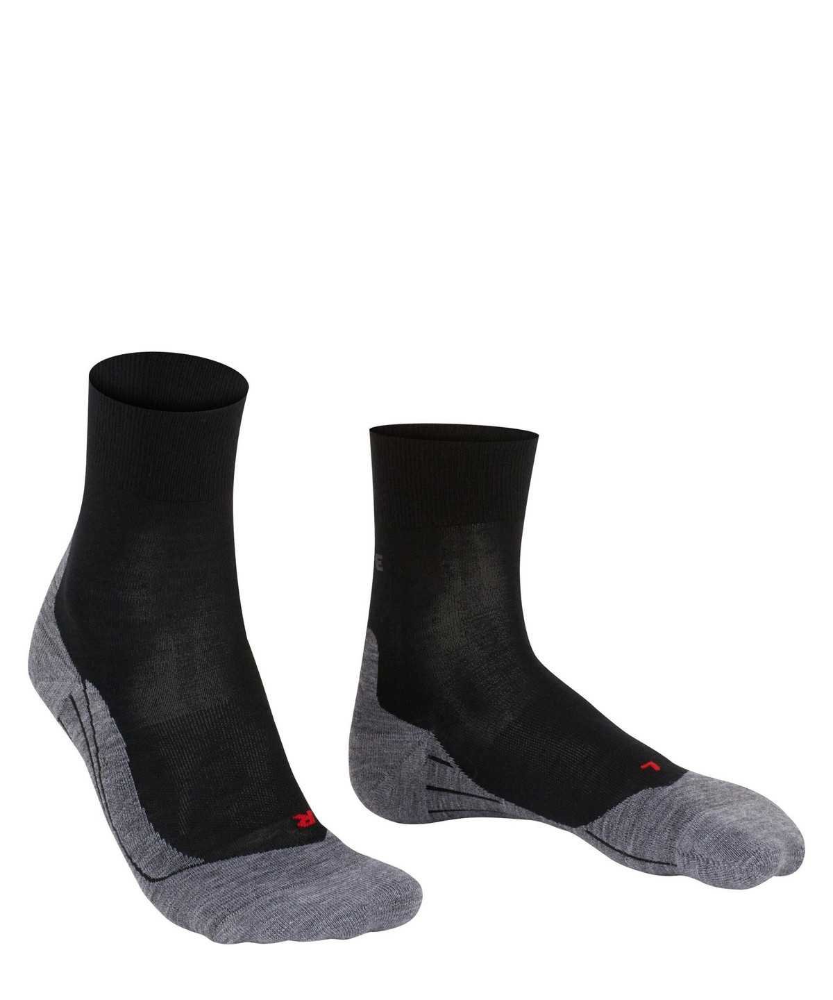 Dámské Sports Socks Falke RU4 Endurance Wool Running Socks Černé | 6921OMKXI