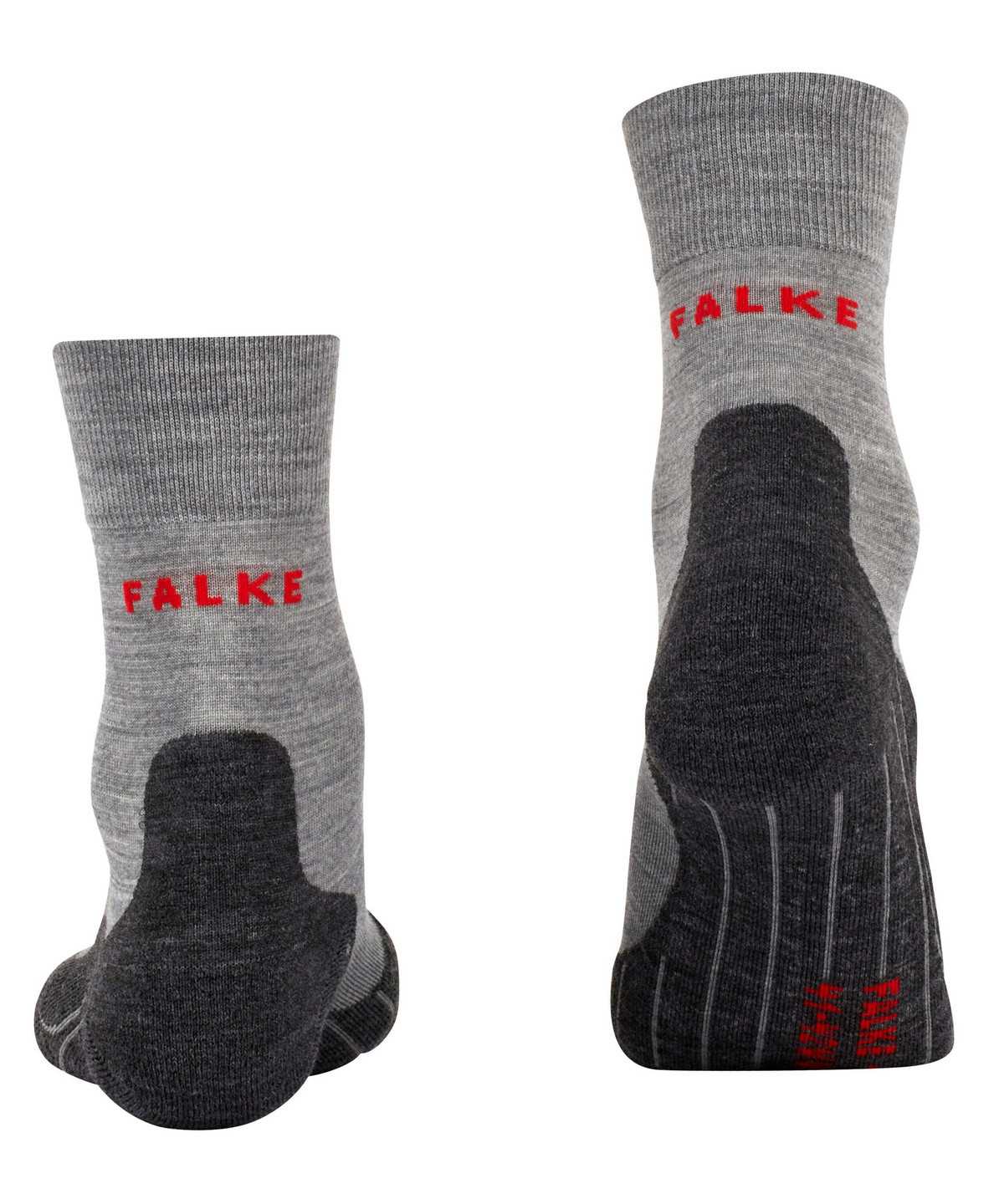 Dámské Sports Socks Falke RU4 Endurance Wool Running Socks Šedé | 3859MEAGH