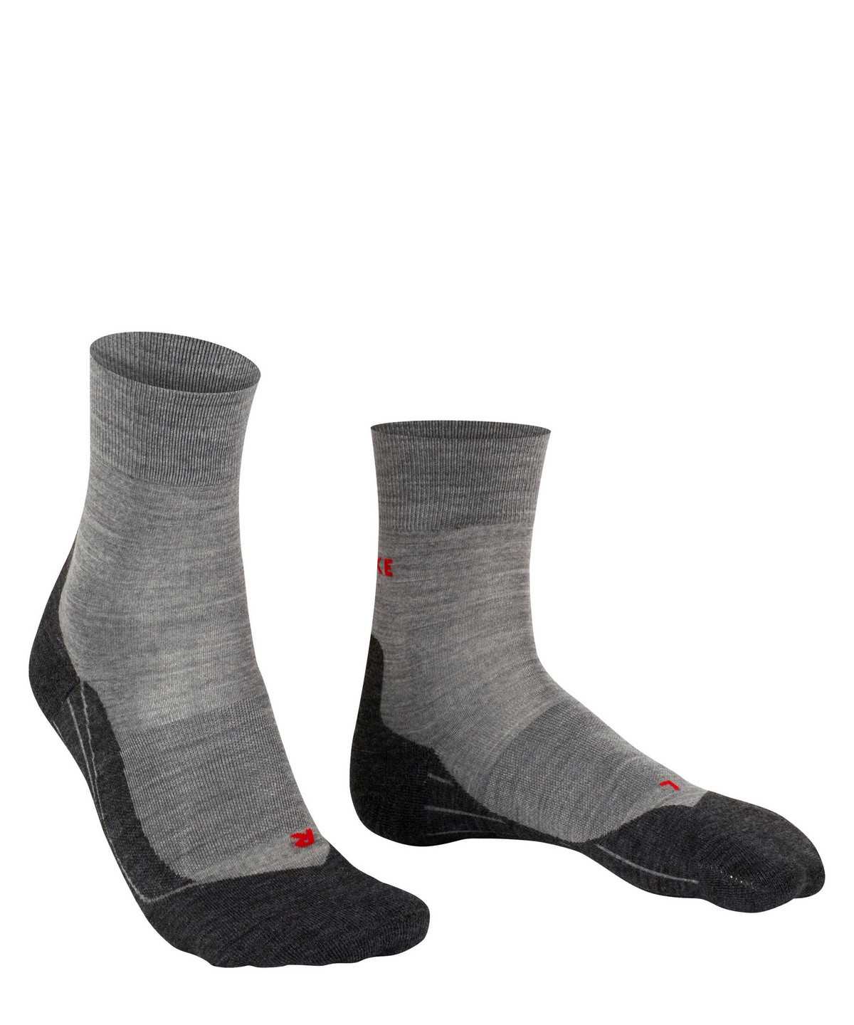 Dámské Sports Socks Falke RU4 Endurance Wool Running Socks Šedé | 3859MEAGH