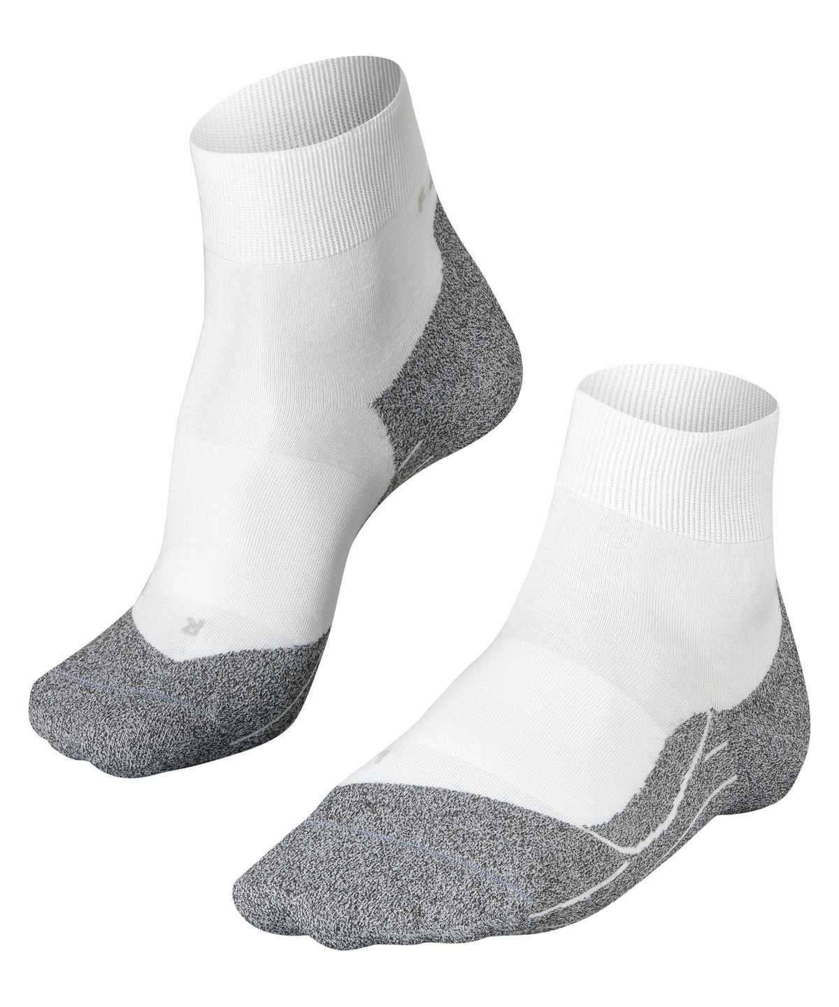 Dámské Sports Socks Falke RU4 Light Performance Short Running Short sock Bílé | 1370PETJF