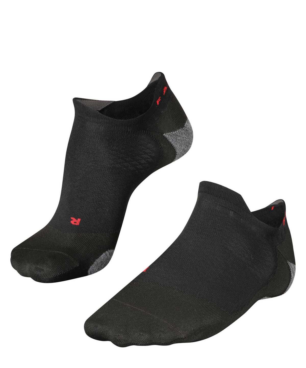 Dámské Sports Socks Falke RU5 Race Invisible Running Invisibles Černé | 4908ISXMD