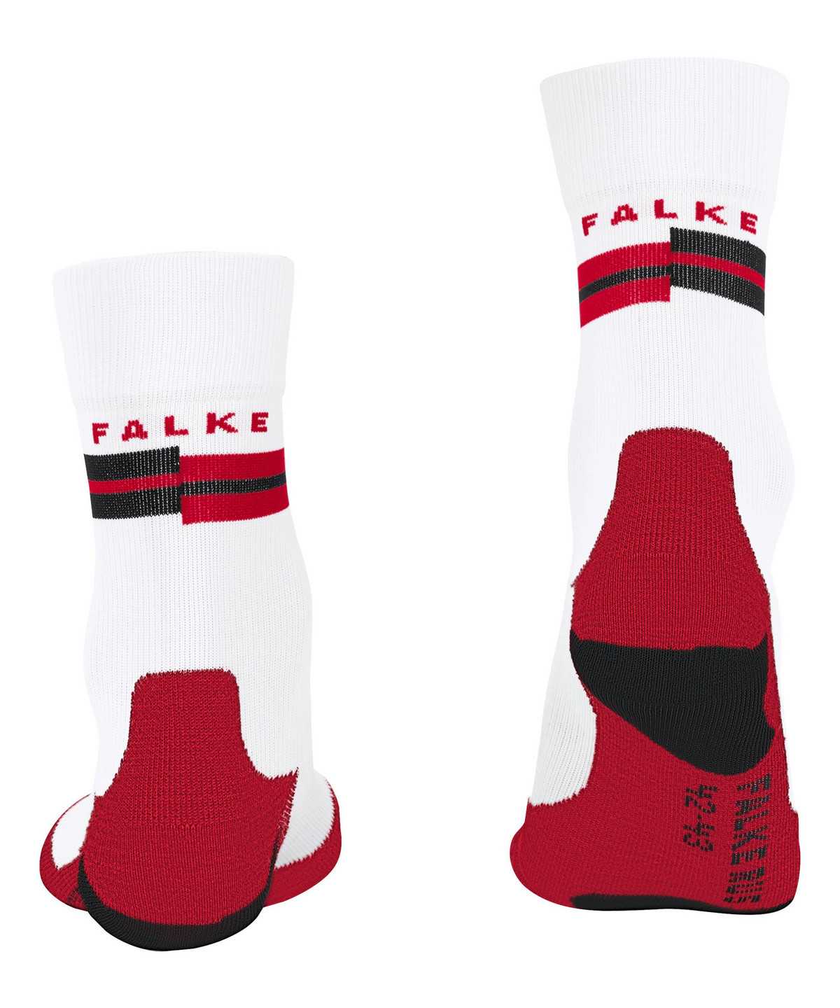 Dámské Sports Socks Falke RU5 Race Running Socks Bílé | 4190STBVP