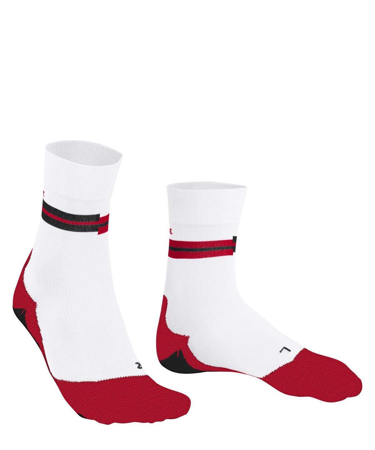 Dámské Sports Socks Falke RU5 Race Running Socks Bílé | 4190STBVP