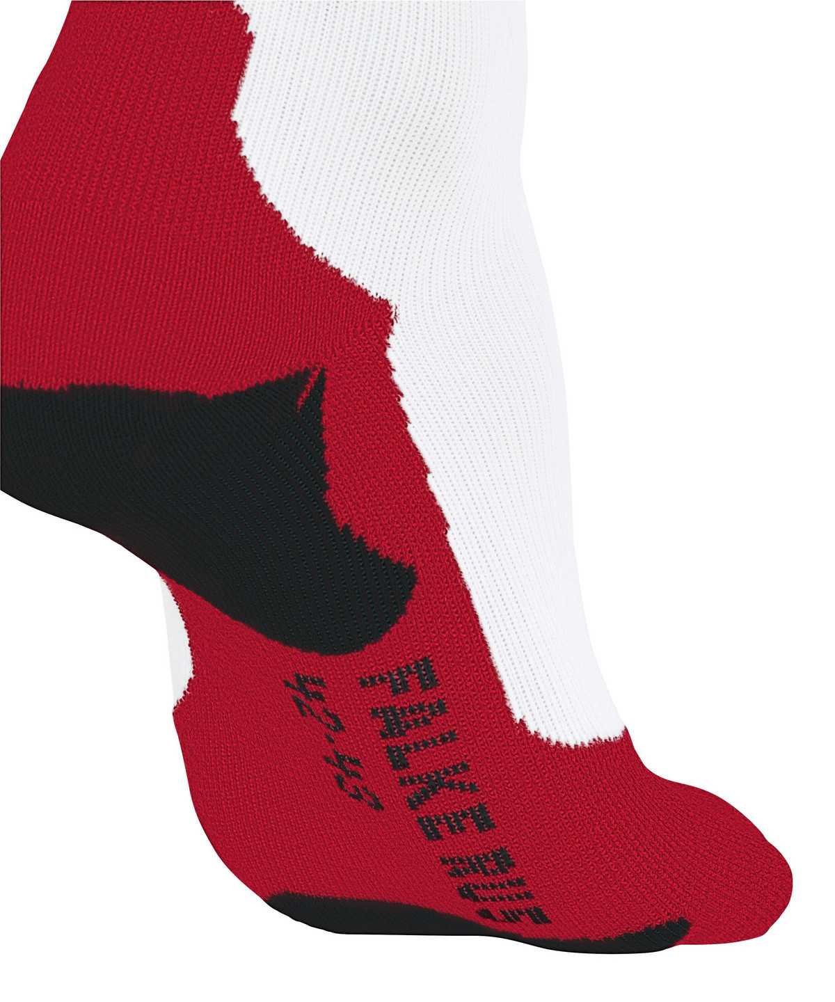 Dámské Sports Socks Falke RU5 Race Running Socks Bílé | 4190STBVP