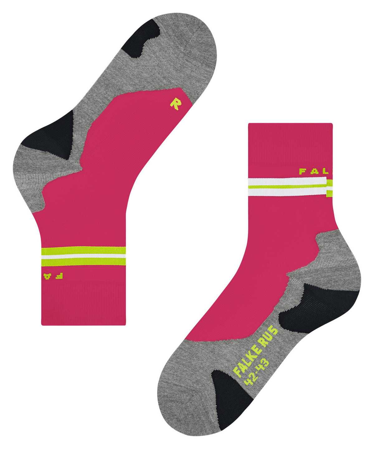 Dámské Sports Socks Falke RU5 Race Running Socks Červené | 5840NMCLH