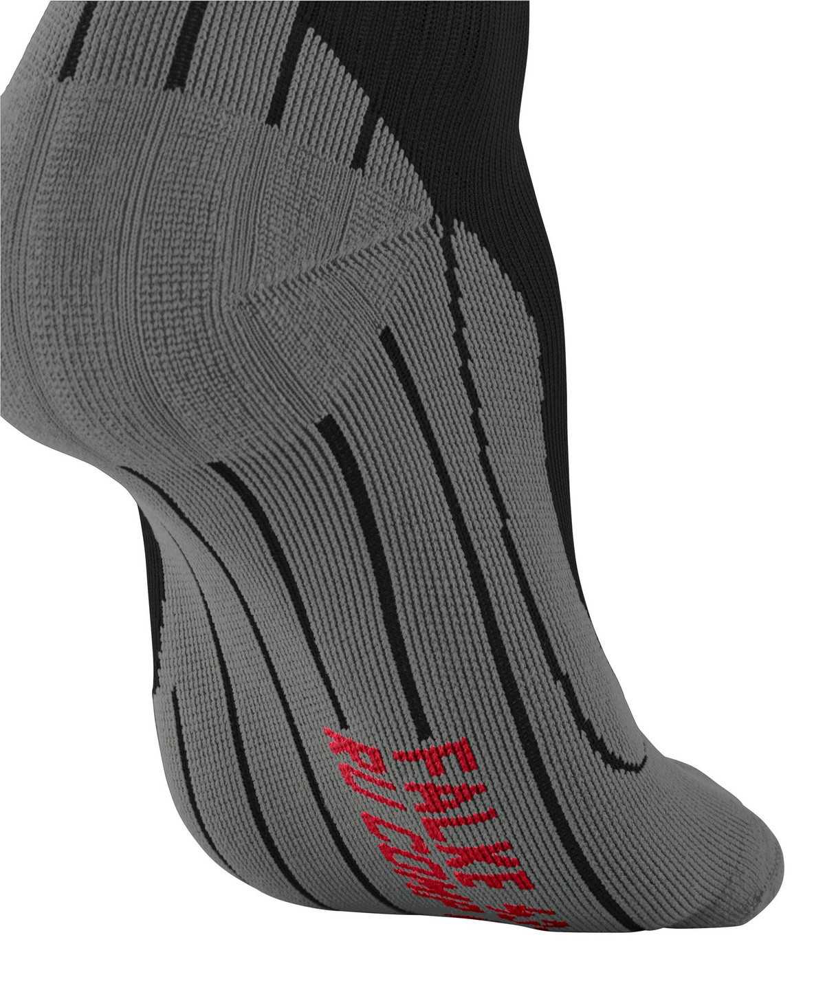 Dámské Sports Socks Falke RU Compression Energy Running Knee-high Socks Černé | 4256BSKVC