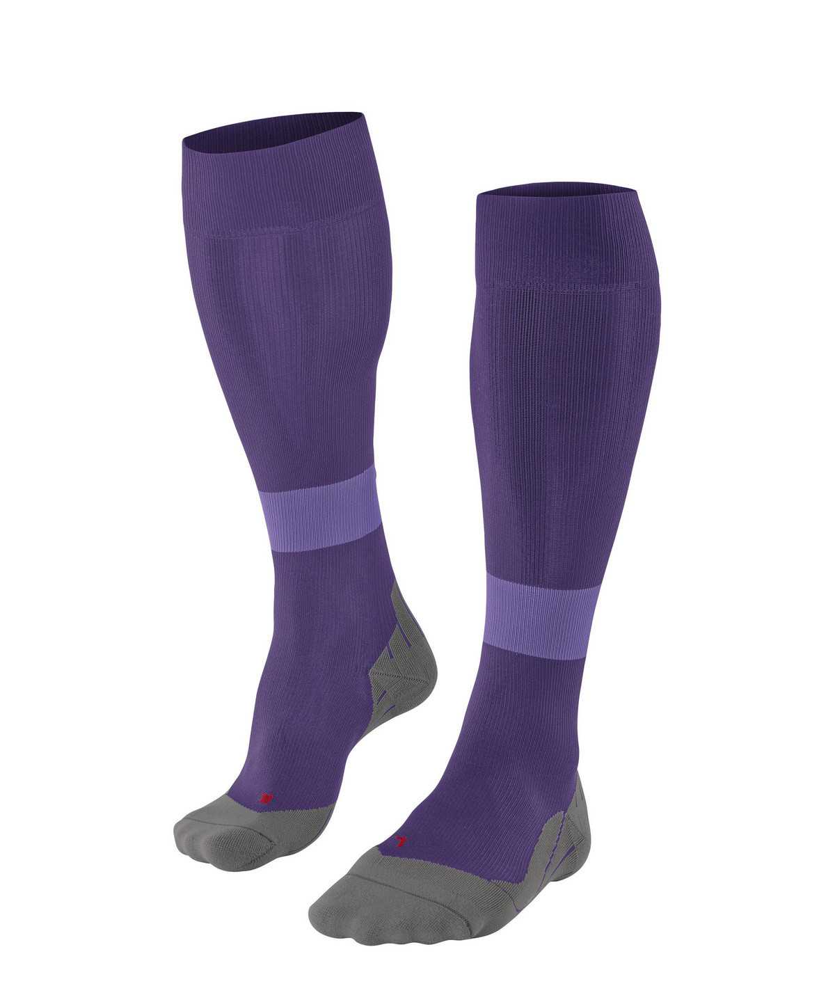 Dámské Sports Socks Falke RU Compression Energy Running Knee-high Socks Fialové | 5864KMATG