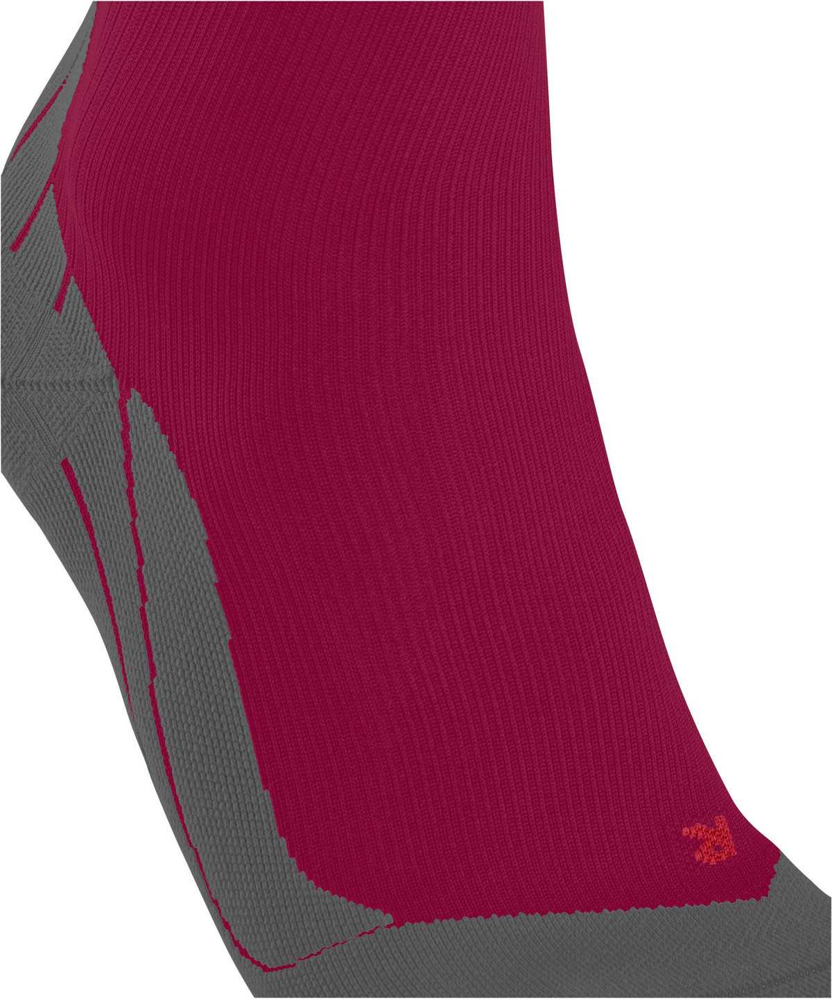 Dámské Sports Socks Falke RU Compression Energy Running Knee-high Socks Červené | 4786HLNQY