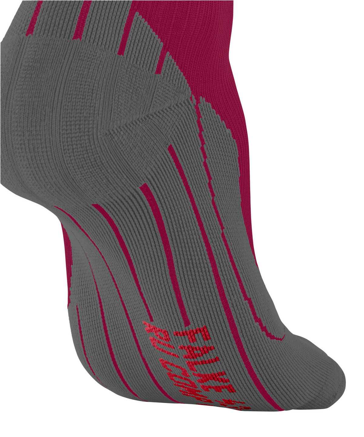 Dámské Sports Socks Falke RU Compression Energy Running Knee-high Socks Červené | 4786HLNQY