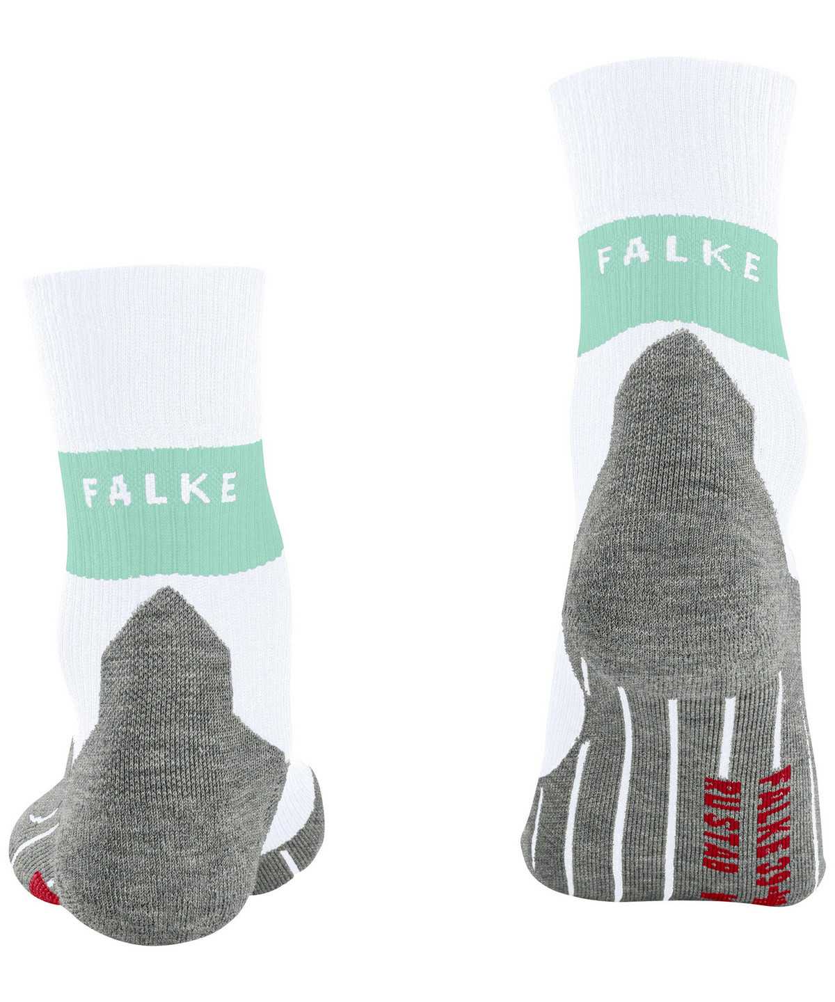 Dámské Sports Socks Falke RU Compression Stabilizing Running Socks Bílé | 5912XULCK