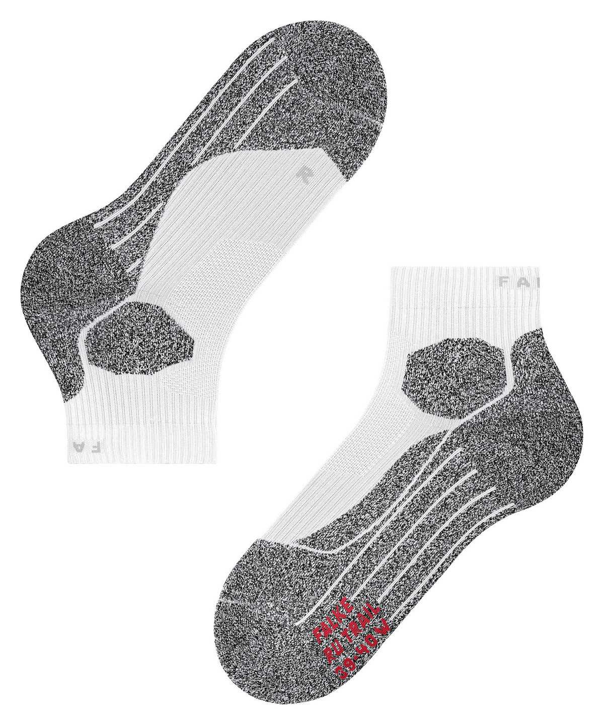 Dámské Sports Socks Falke RU Trail Running Socks Bílé | 1784QUKJD