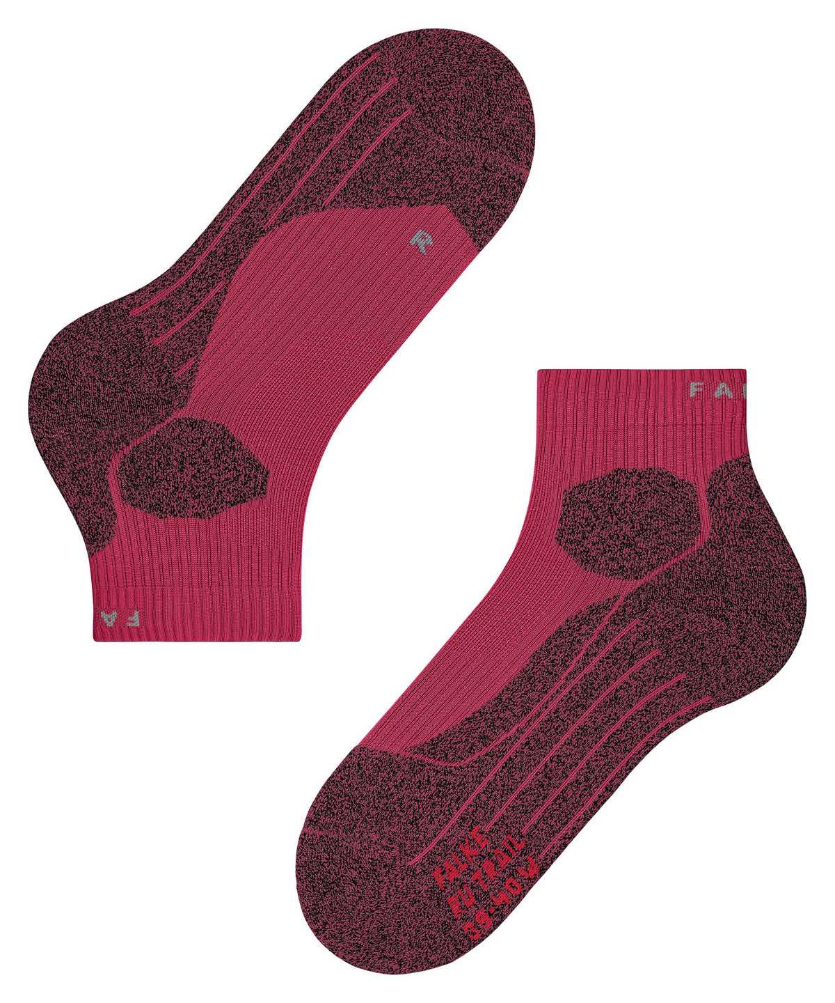 Dámské Sports Socks Falke RU Trail Running Socks Červené | 6732FQVEP