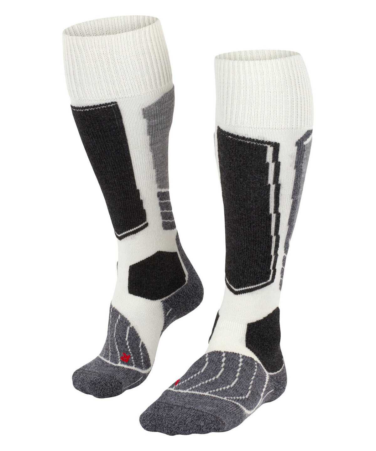 Dámské Sports Socks Falke SK1 Comfort Skiing Knee-high Socks Bílé | 8729CJVHA