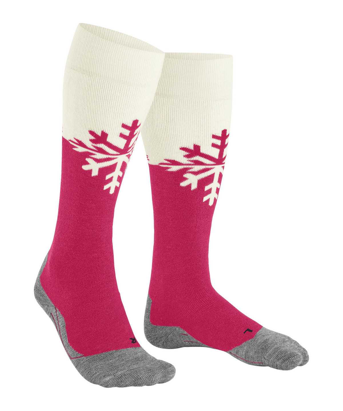 Dámské Sports Socks Falke SK2 Intermediate Skiing Knee-high Socks Červené | 8014DEQNT