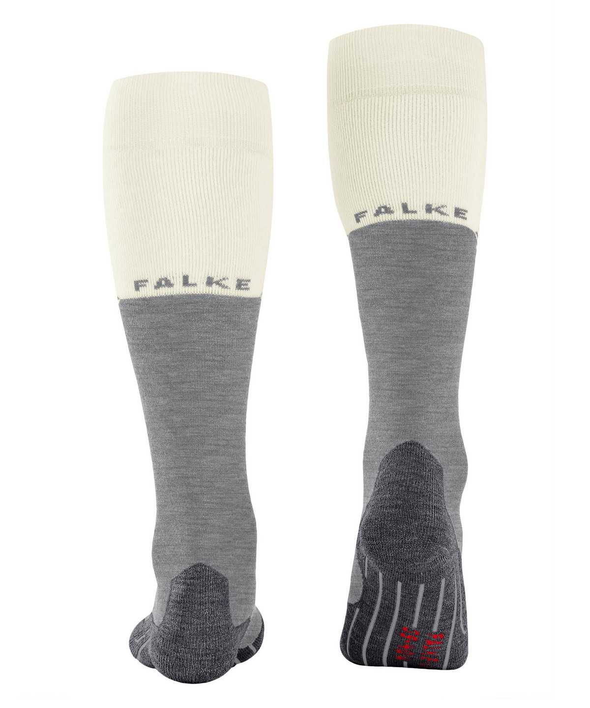 Dámské Sports Socks Falke SK2 Intermediate Skiing Knee-high Socks Šedé | 0856ACFQI