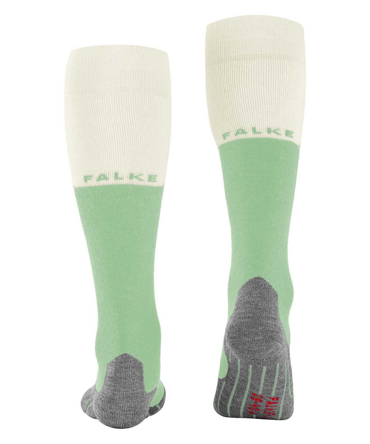 Dámské Sports Socks Falke SK2 Intermediate Skiing Knee-high Socks Zelene | 0732IJHWA