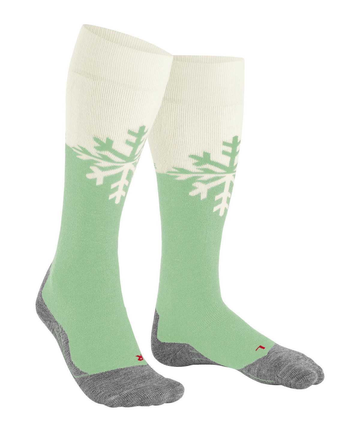 Dámské Sports Socks Falke SK2 Intermediate Skiing Knee-high Socks Zelene | 0732IJHWA