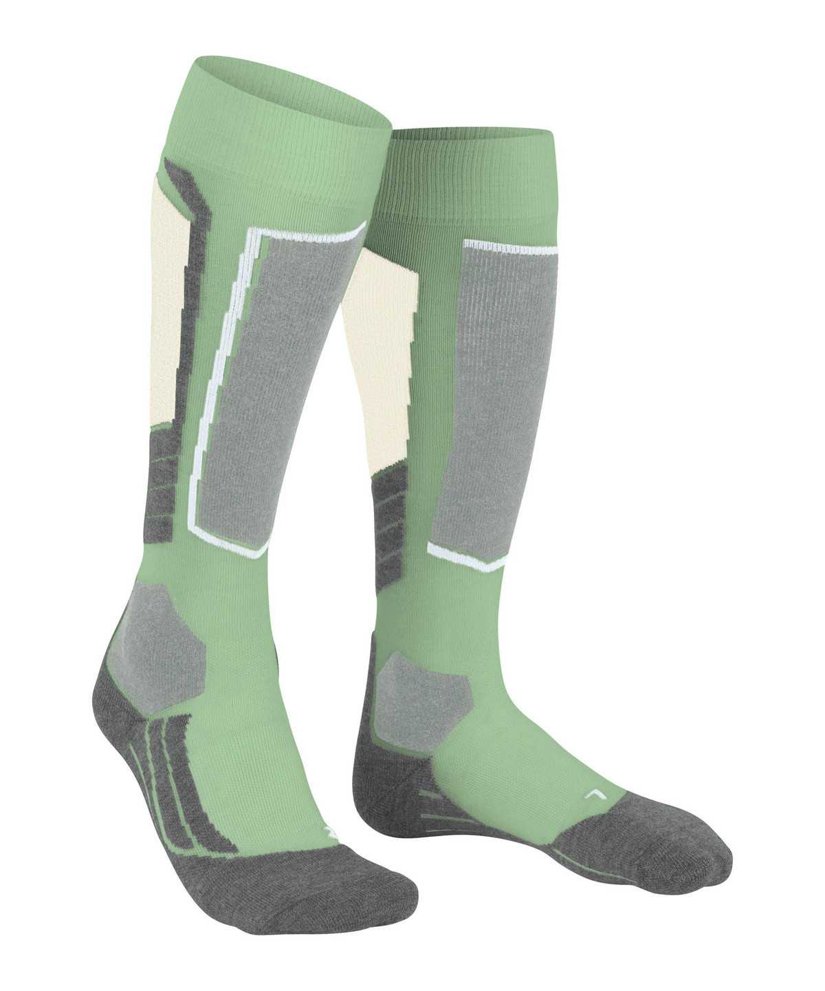 Dámské Sports Socks Falke SK2 Intermediate Wool Skiing Knee-high Socks Zelene | 1364JOTDQ