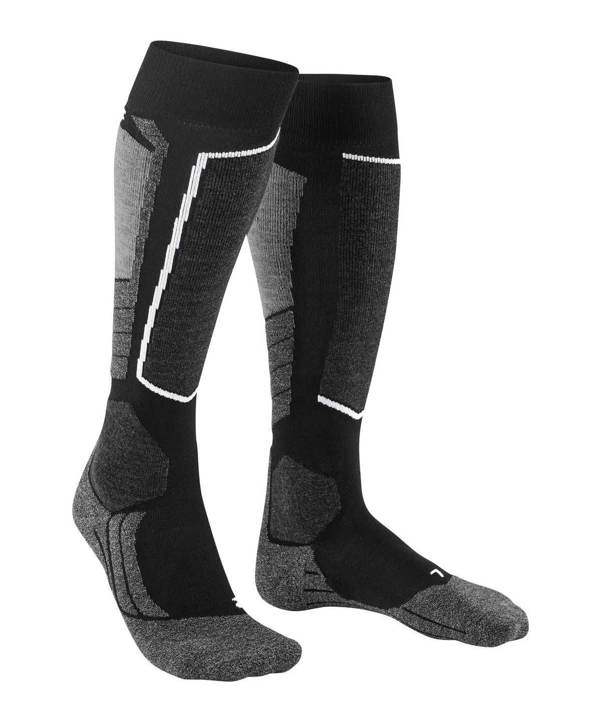 Dámské Sports Socks Falke SK2 Intermediate Vegan Skiing Knee-high Socks Černé | 5936IRJXT