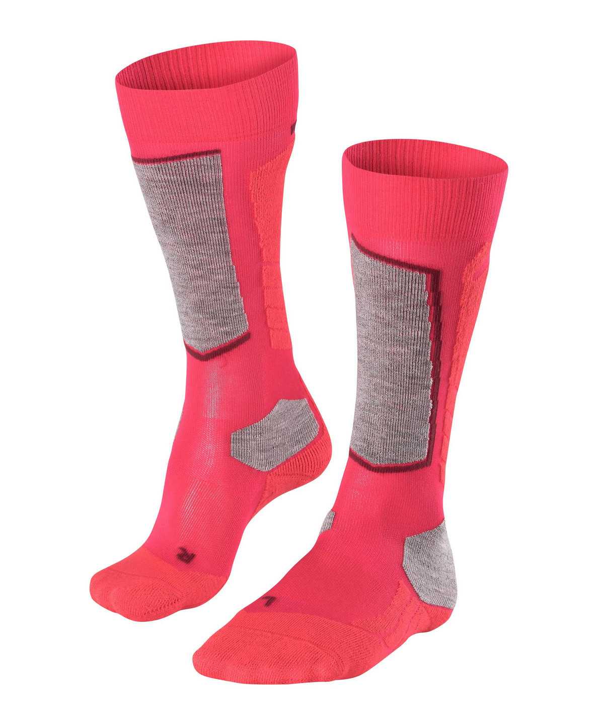 Dámské Sports Socks Falke SK2 Intermediate Vegan Skiing Knee-high Socks Červené | 9854TYCFV