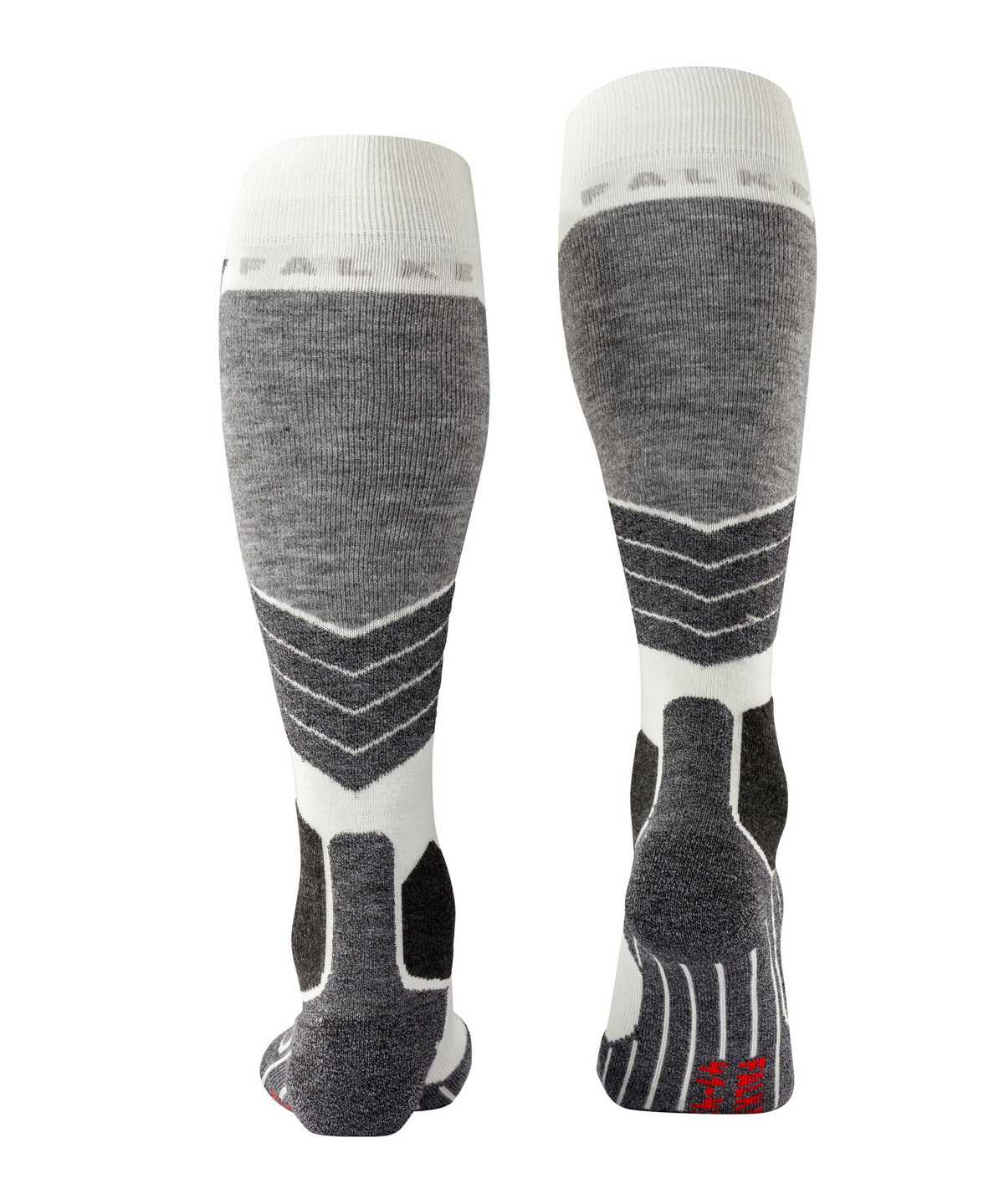 Dámské Sports Socks Falke SK2 Intermediate Skiing Knee-high Socks Bílé | 8153LUYNA