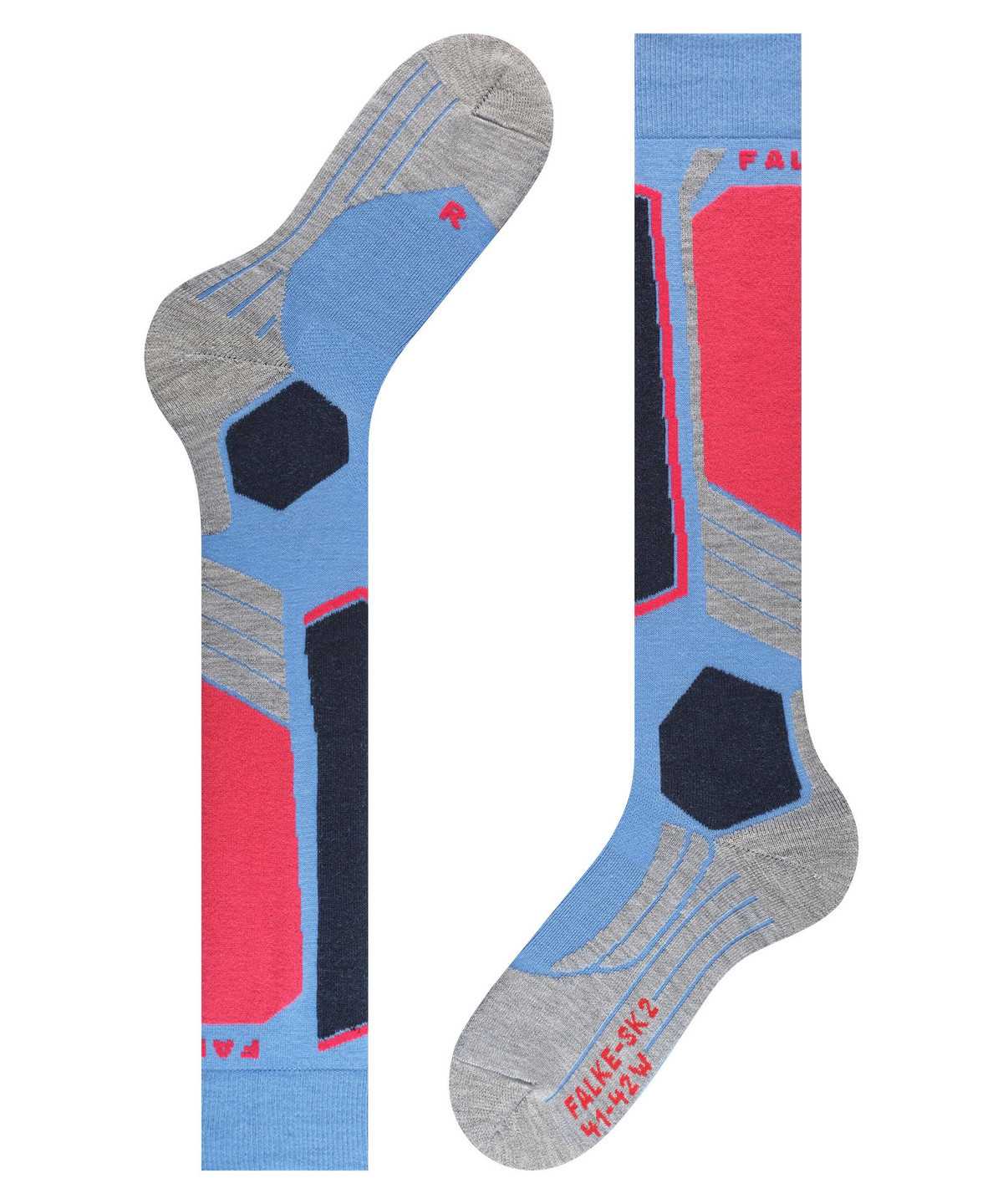 Dámské Sports Socks Falke SK2 Intermediate Skiing Knee-high Socks Blankyt | 3195GHCPR